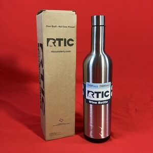 RTIC Wine Bottle / 750 mL / Stainless Steel Beverage Container / Insulated Cold